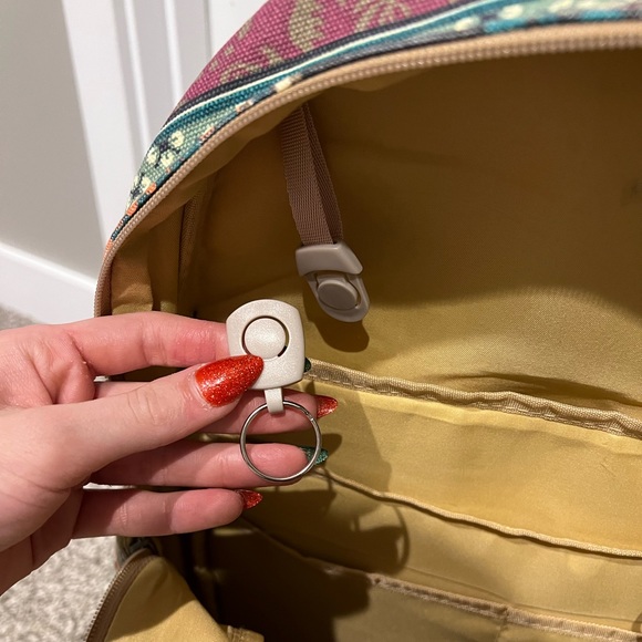 Patterned Boho Backpack - Picture 6 of 9